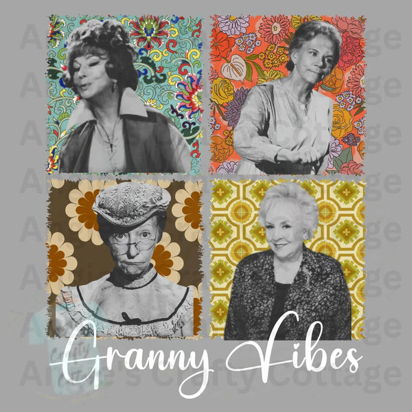 GRANNY VIBES DIGITAL DOWNLOAD Angie's Crafty Cottage