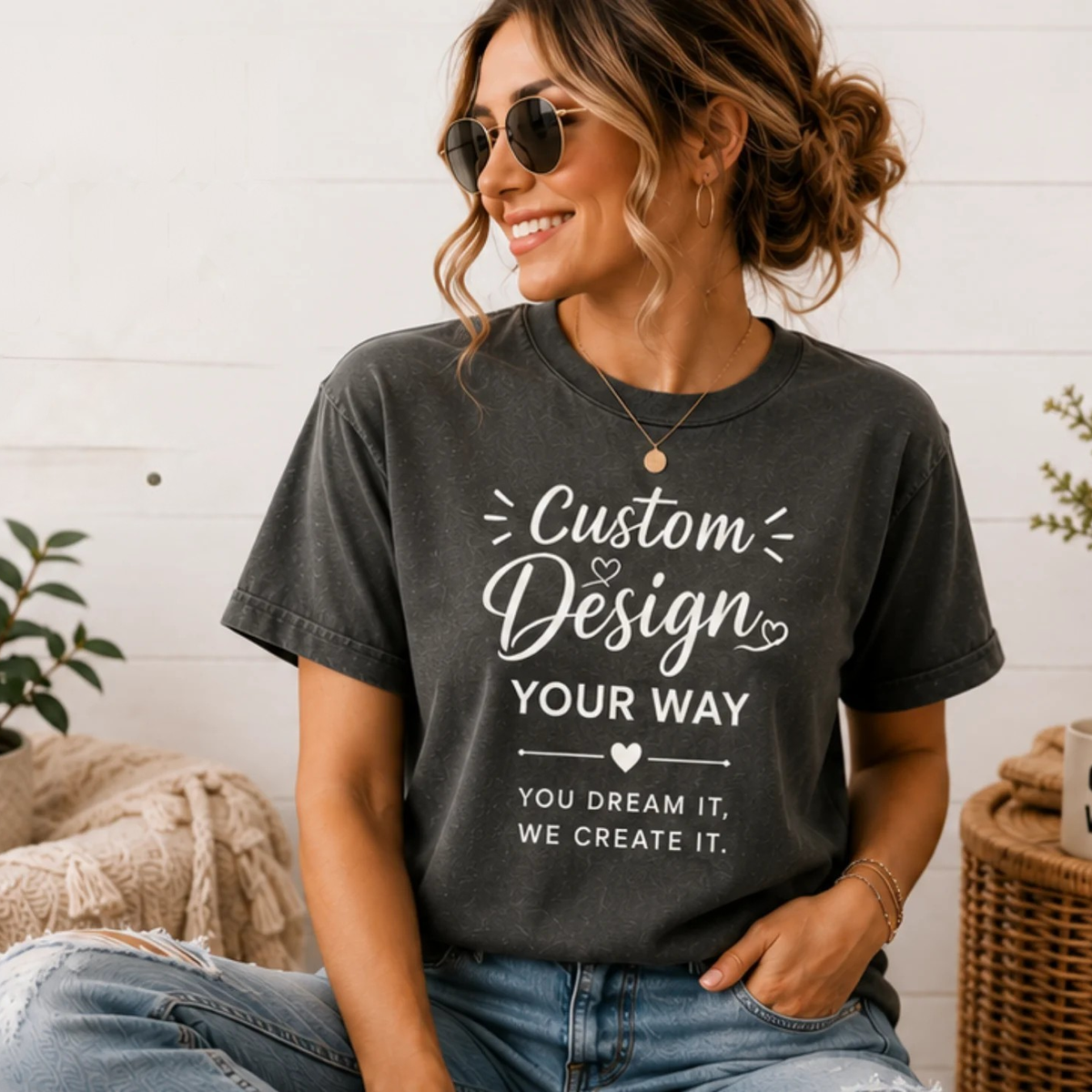 Design Your Own | Comfort Colors 1717 Custom Tee