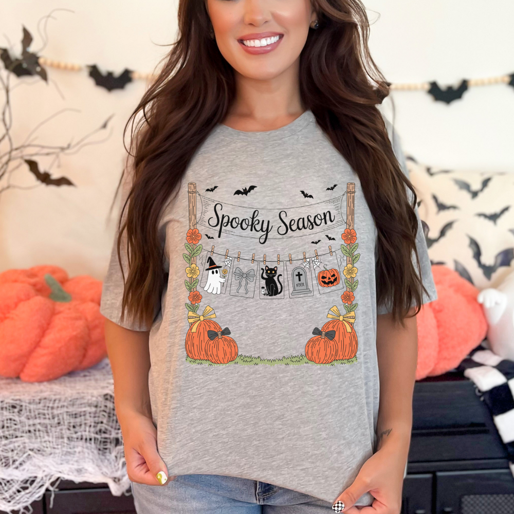 Spooky Season Graphic Tee - Spooky Season Shirt