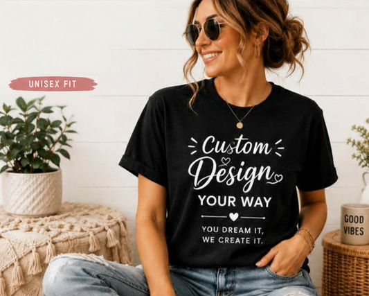 Design Your Own | Bella+Canvas 3001    Custom Tee