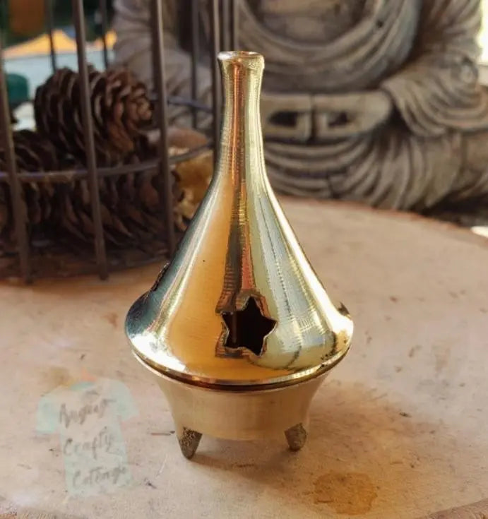 Brass Cone Burner Angie's Crafty Cottage