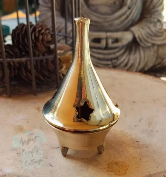 Brass Cone Burner Angie's Crafty Cottage