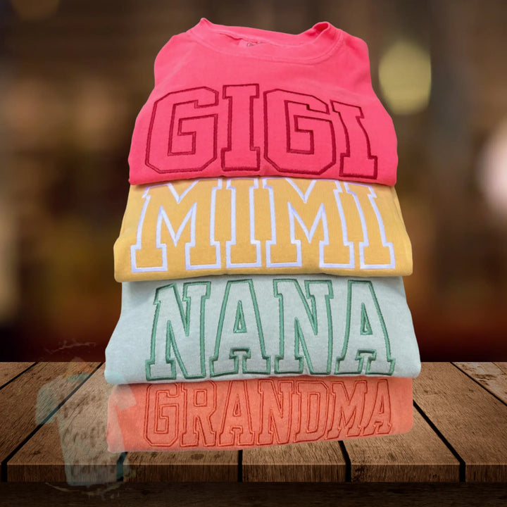Comfor Color Personalized Crewneck Angie's Crafty Cottage