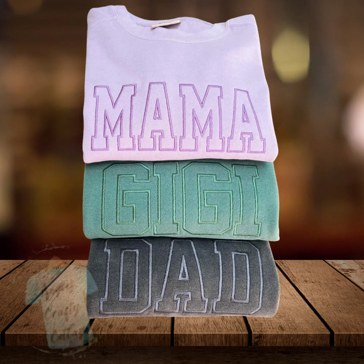 Comfor Color Personalized Crewneck Angie's Crafty Cottage