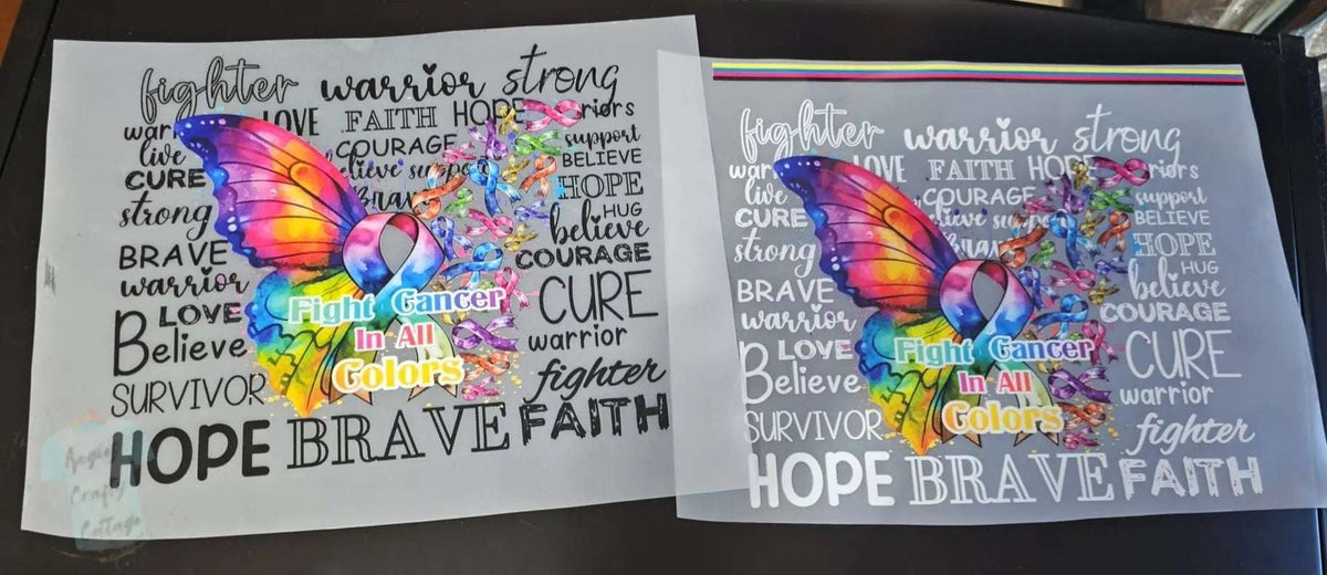 Fight Cancer in All Colors DIGITAL DOWNLOAD Angie's Crafty Cottage