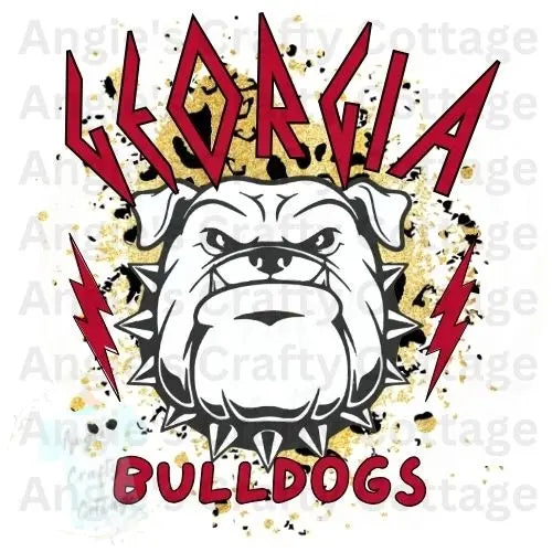 Georgia Bulldogs Digitial Download Angie's Crafty Cottage
