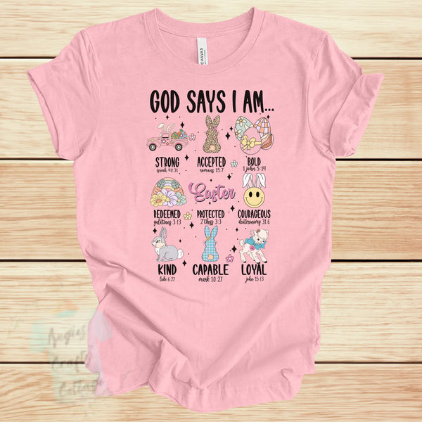 God Says I AM (Easter) Angie's Crafty Cottage