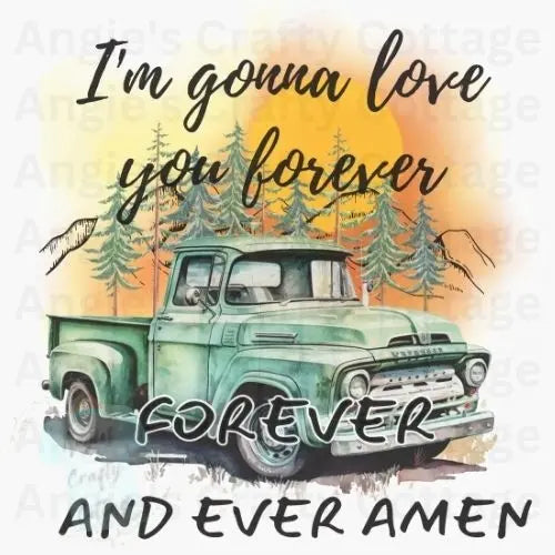 I'm Gonna Love You Forever Digital Download Angie's Crafty Cottage