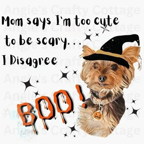 Mom Says I'm Too Cute Digital Download Angie's Crafty Cottage