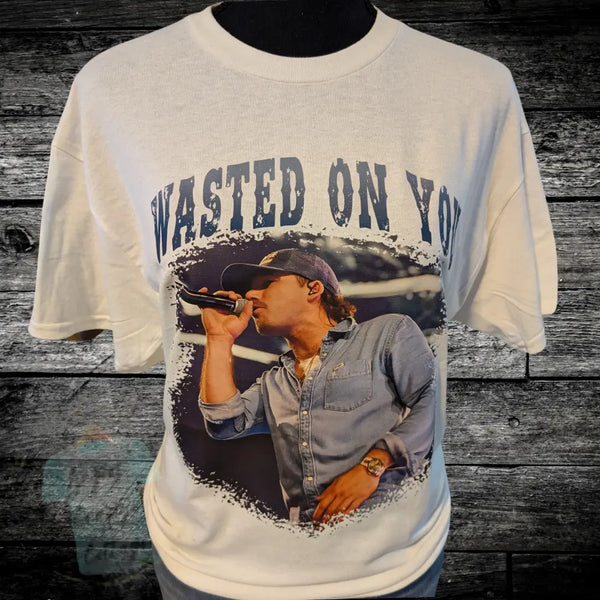 Morgan Wallen Tee  (Wasted on You) Angie's Crafty Cottage