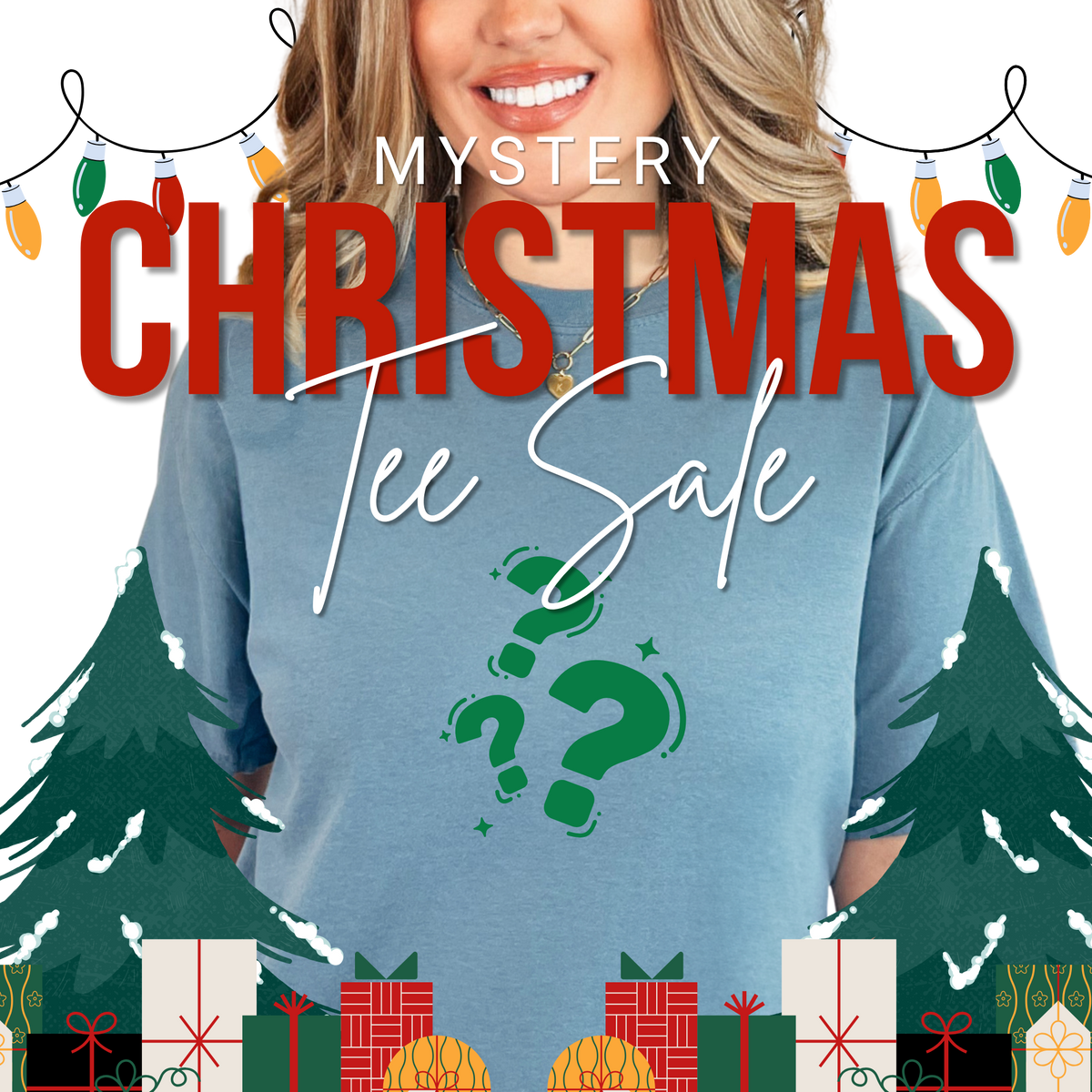 Holiday Mystery Tee – Surprise Christmas Edition