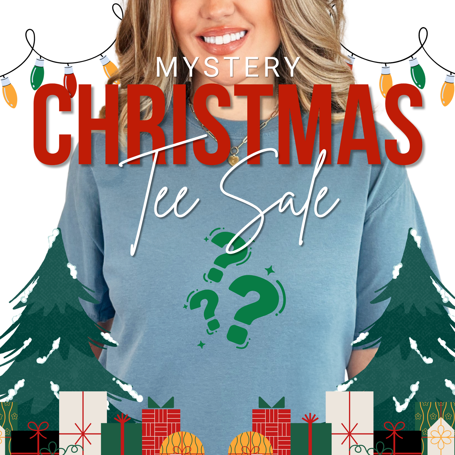 Holiday Mystery Tee – Surprise Christmas Edition