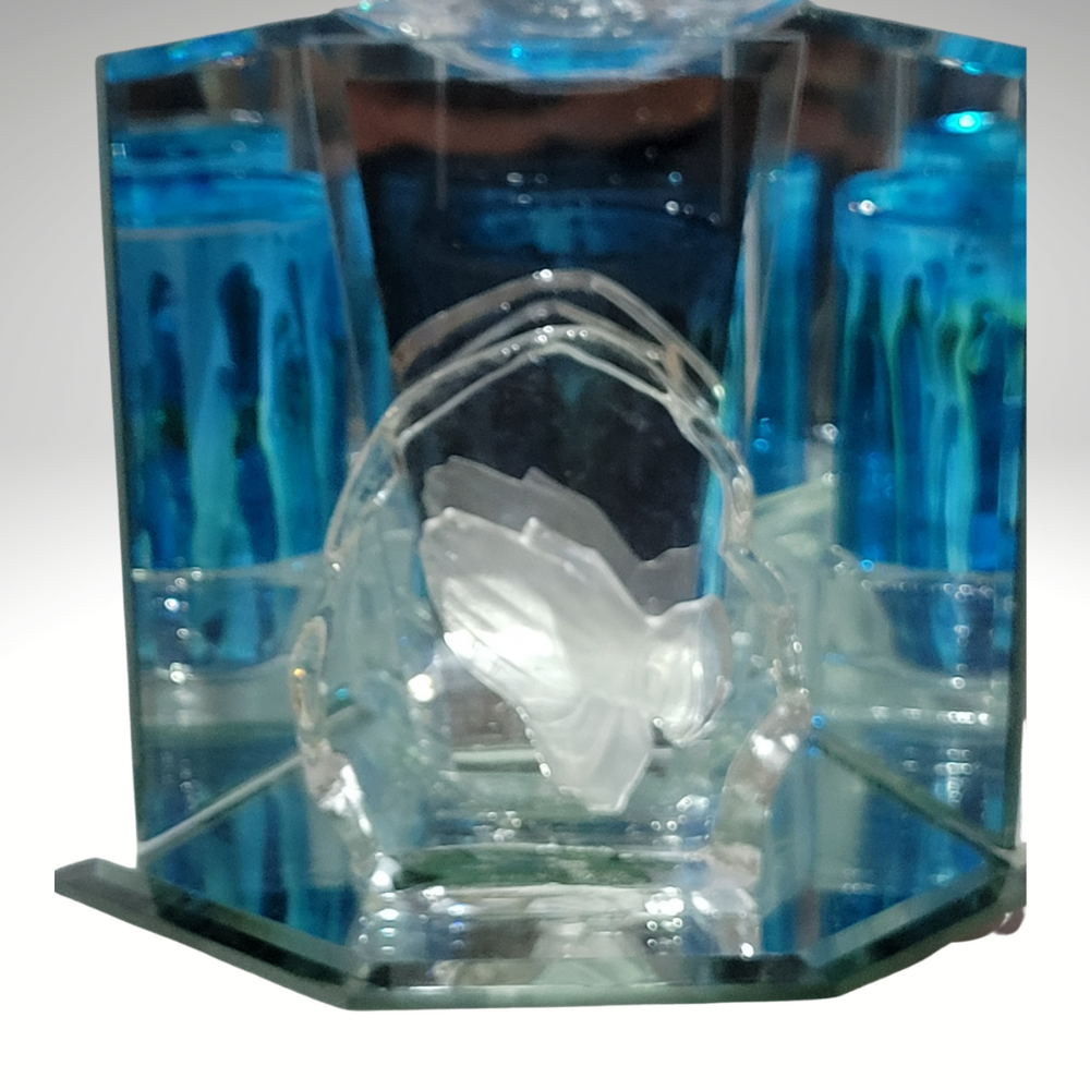 Prayer Hands Glass with Dimmer Control
