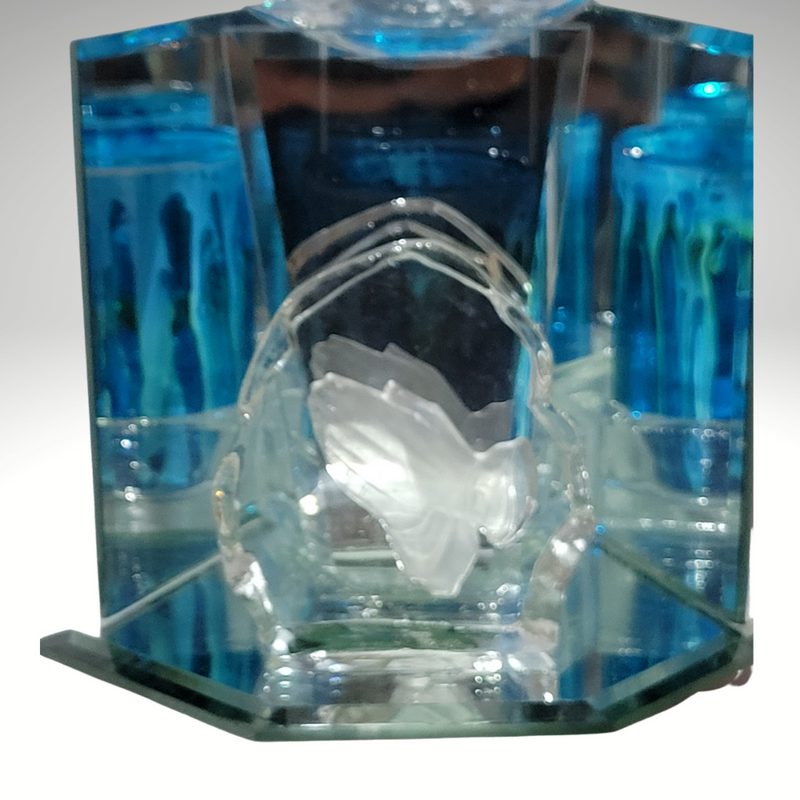 Prayer Hands Glass with Dimmer Control