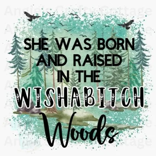 She Was Born and Raise Digital Download Angie's Crafty Cottage