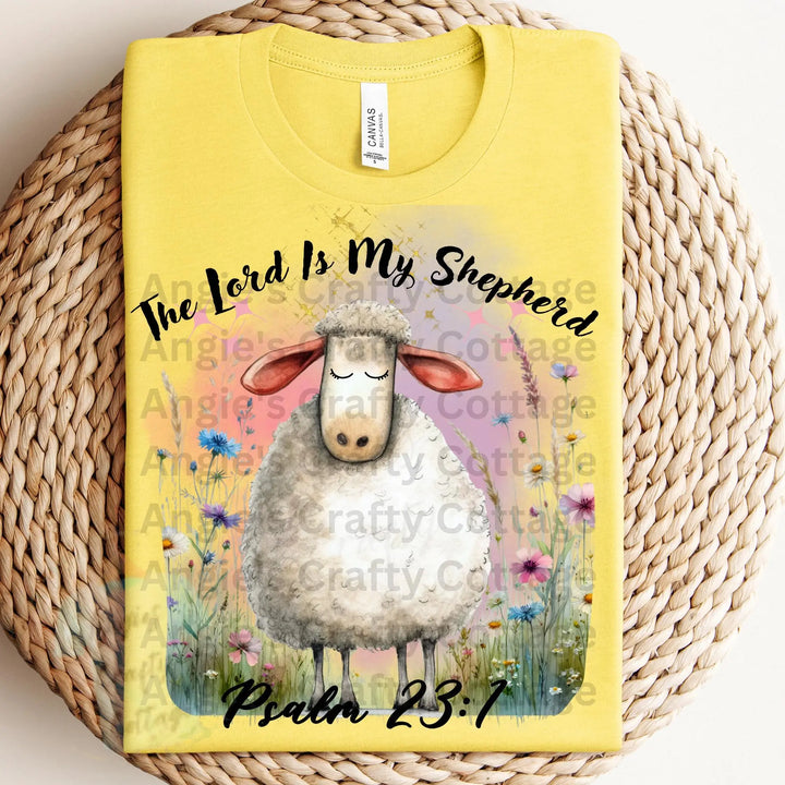 The Lord Is My Shepherd DTF Transfer Angie's Crafty Cottage
