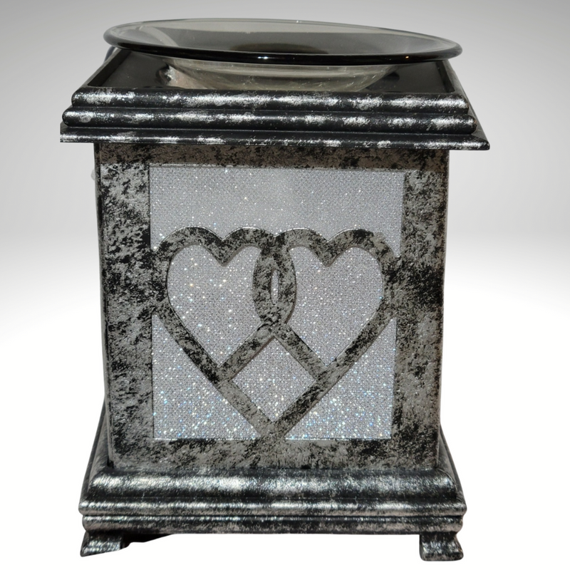 Heart Aluminum Electric Scent Oil Tart Asian Style