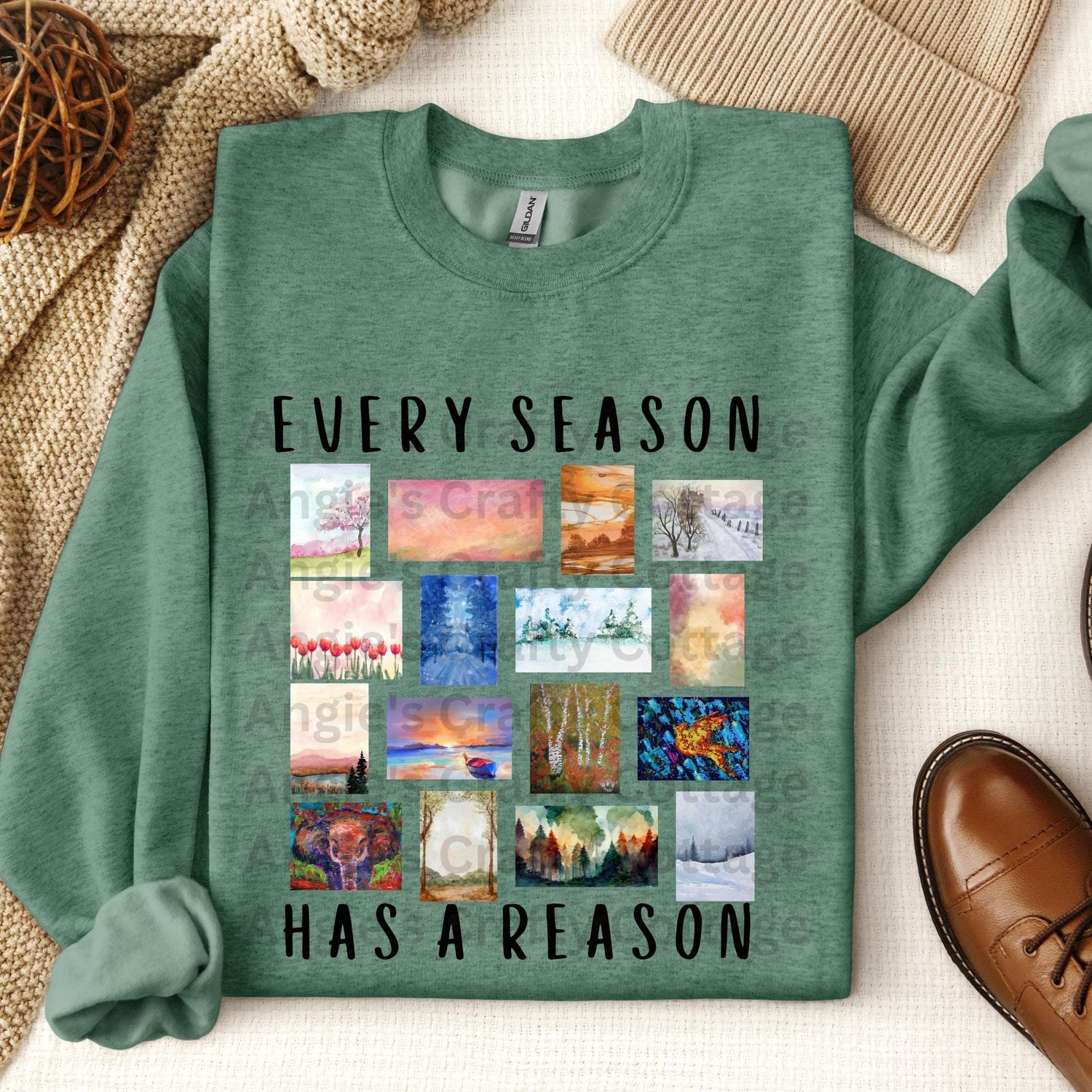 Every Season Has A Reason Digital Design