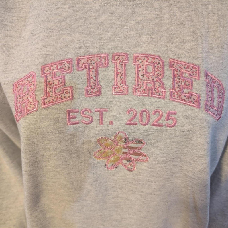 Custom Applique Embroidery Shirts, Personalized Crewnecks, Unique Gifts