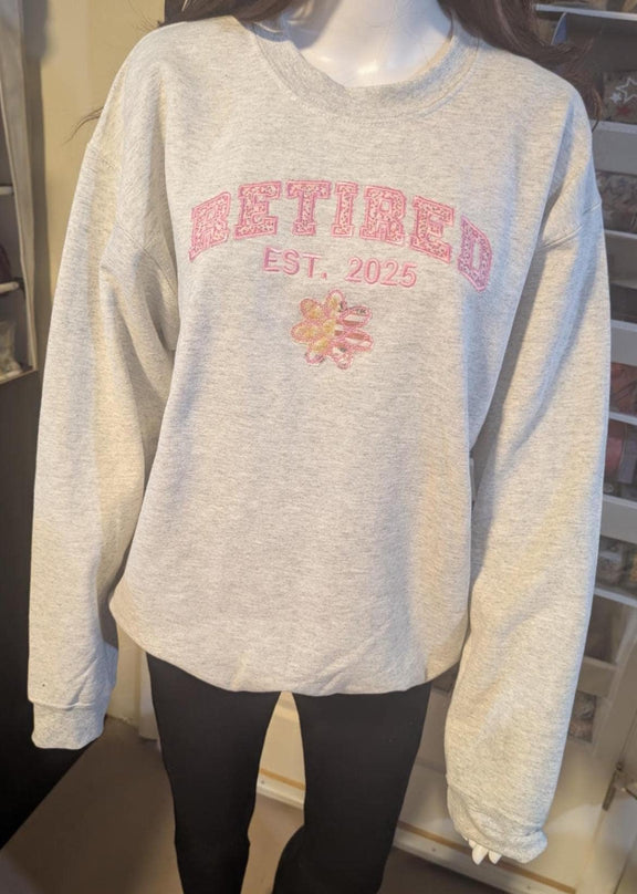 Custom Applique Embroidery Shirts, Personalized Crewnecks, Unique Gifts