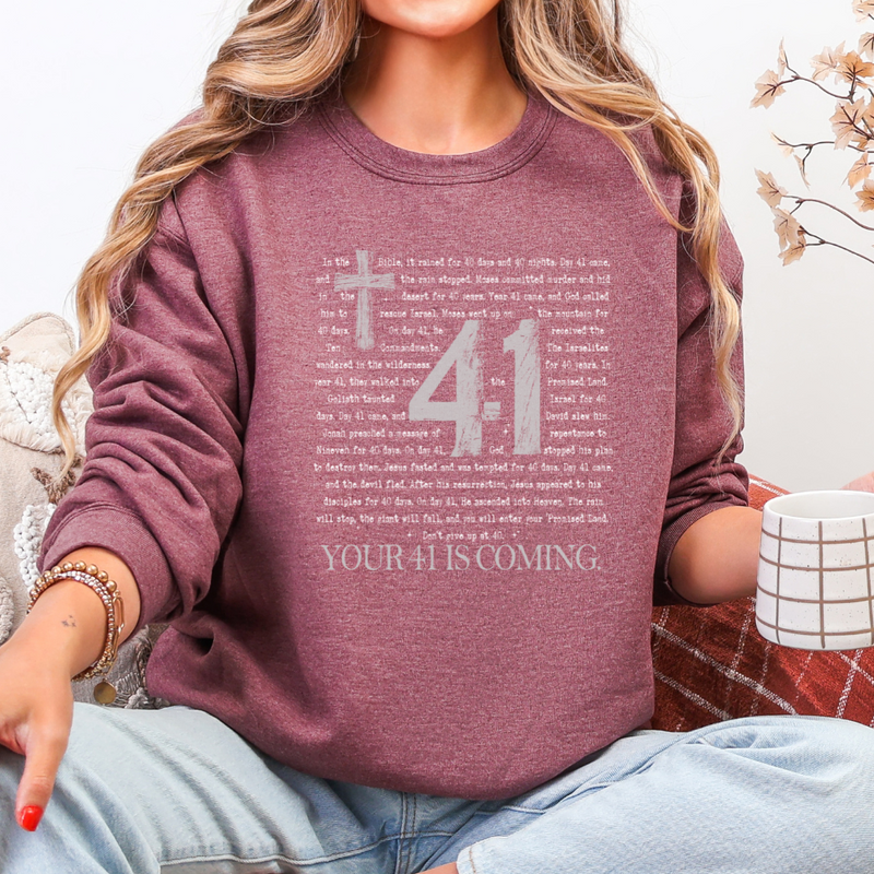 Your 41 Is Coming – Comfort Colors® Long Sleeve Tee
